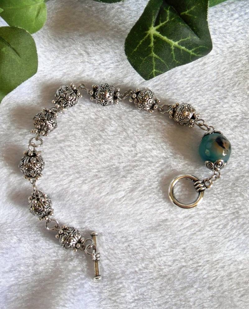 Ausgefallenes Achat Armband B-130 von CurlingIvy