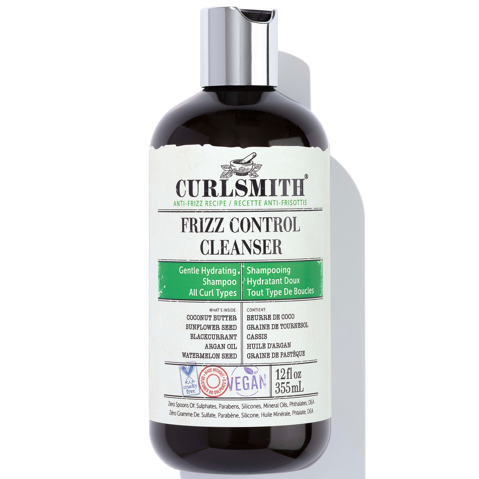 Curlsmith Frizz Control Cleanser Standard Size 360ml von Curlsmith