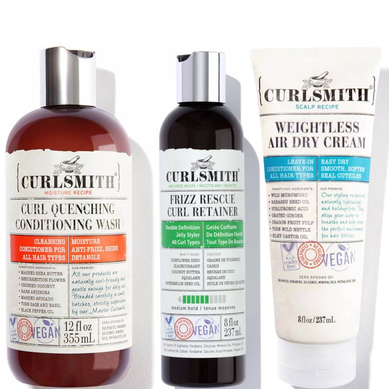 Curlsmith Moisture and Frizz Control Bundle von Curlsmith