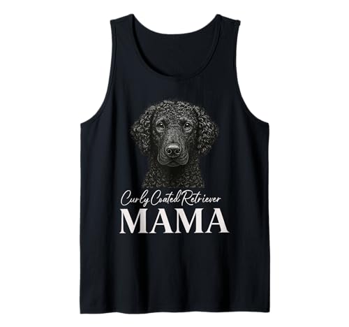 Curly Coated Retriever Mama Tank Top Curly Coated Retriever Mama Tank Top von Curly Coated Retriever Mom