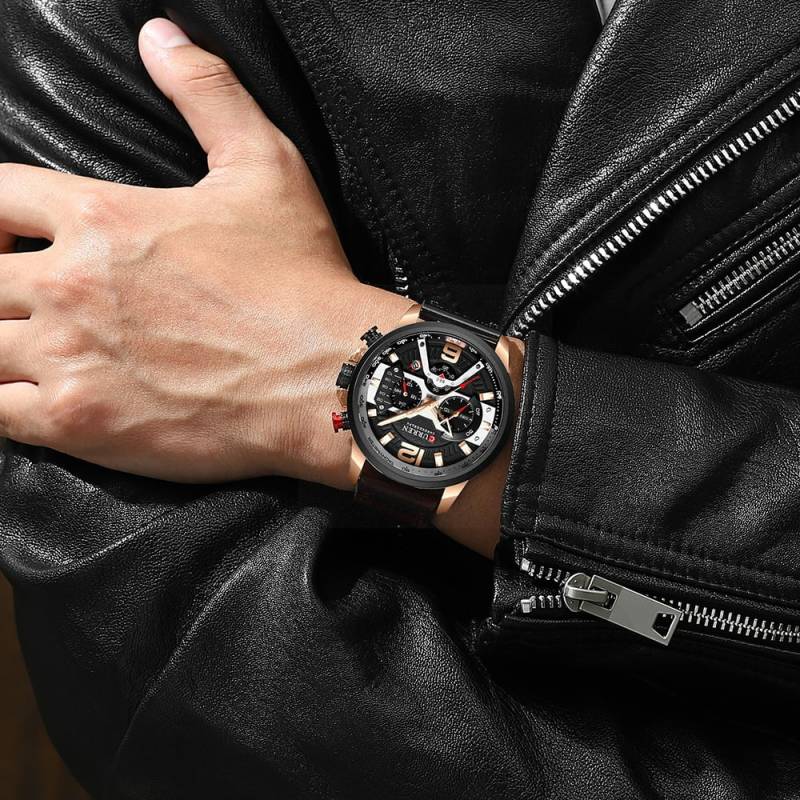 CURREN Men's Business Sport Watch 3ATM Waterproof Simple Design 8329 von Curren