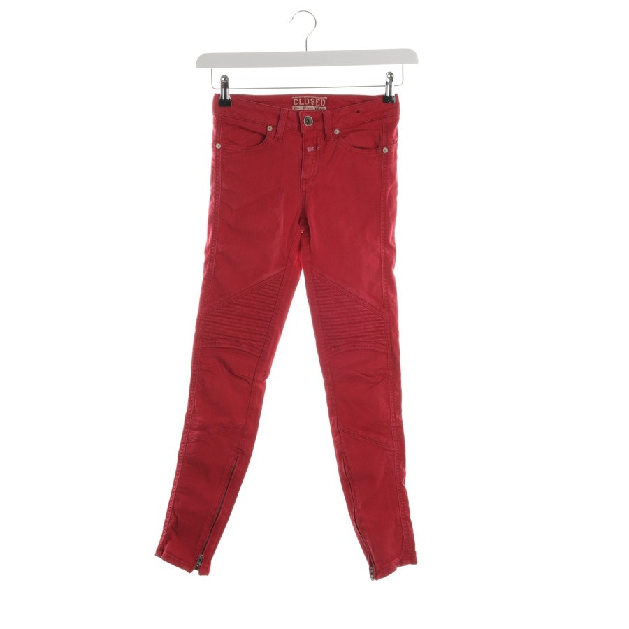 Current/Elliott Skinny Jeans W25 Rot von Current/Elliott