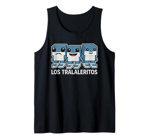 Los Tralaleritos - Lustiges Brainrot Teen Gamer Kinder Jugend Meme Tank Top von Cursed Italian Brain Rot Gamer Secret Tees & Merch
