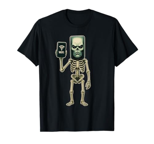 Pot Hotspot – Lustiges Halloween-Gehirnrot-Skelett für Kinder Meme T-Shirt von Cursed Italian Brain Rot Gamer Secret Tees & Merch
