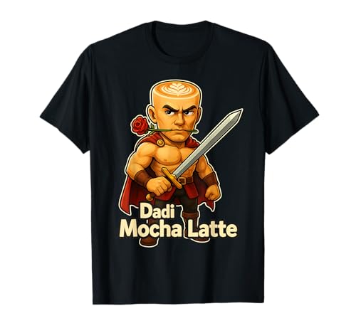 Dadi Mokka Latte - Coffee Gladiator Brainrot Kids Gaming T-Shirt Dadi Mokka Latte - Coffee Gladiator Brainrot Kids Gaming T-Shirt von Cursed Italian Brain Rot Gamer Secret Youth Tees