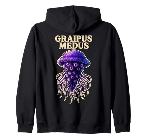 Graipus Medus - Graipuss Medussi - Lustiges Gehirnfäule Kids Meme Kapuzenjacke von Cursed Italian Brainrot Gamer Secret Tees & Merch
