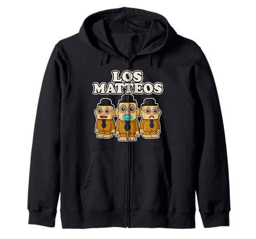 Los Matteos - Lustiges Mateo Italian Brainrot Gaming-Meme für Kinder Kapuzenjacke von Cursed Italian Brainrot Gamer Secret Tees & Merch
