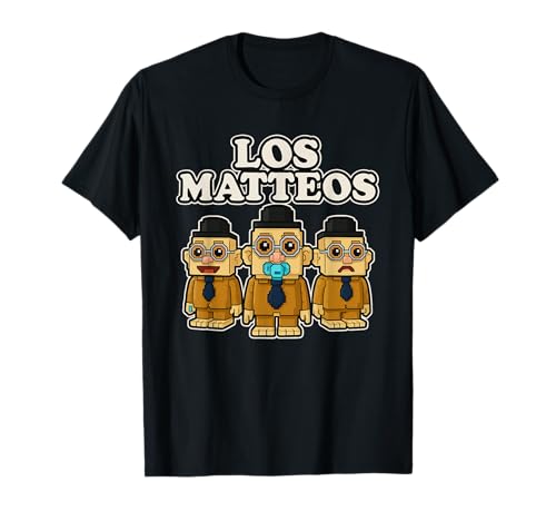 Los Matteos - Lustiges Mateo Italian Brainrot Gaming-Meme für Kinder T-Shirt von Cursed Italian Brainrot Gamer Secret Tees & Merch