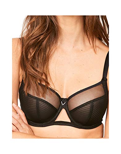 Curvy Kate Damen Victory Balconette BH für den Alltag, Schwarz, 80J von Curvy Kate