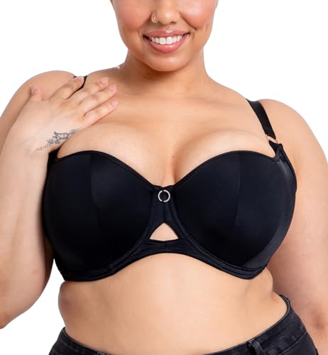 Curvy Kate Damen Boost Me Up Balconette-BH, Schwarz, 85H von Curvy Kate