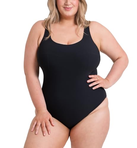 Curvy Kate Damen Deep Dive Swimsuit Badeanzug, Schwarz, 85K von Curvy Kate