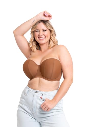 Curvy Kate Damen Luxe BH, Braun (Caramel Caramel), 75H (Herstellergröße: 34H) von Curvy Kate