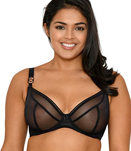 Curvy Kate Damen Plunge BH Lifestyle Plunge Bra, schwarz, 75D von Curvy Kate