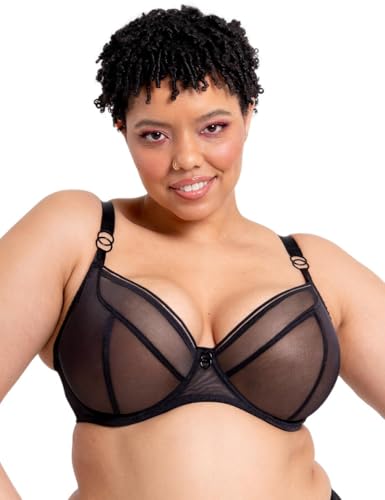 Curvy Kate Damen Plunge BH Lifestyle Plunge Bra, schwarz, 80D von Curvy Kate