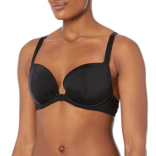 Curvy Kate Damen Superplunge Kiss Gepolsterter Plunge-BH, Schwarz, 30FF von Curvy Kate