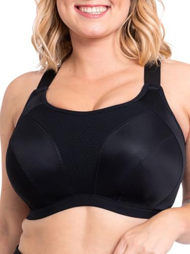 Curvy Kate Everymove Bügel-Sport-BH (CK043113), Schwarz, 80F von Curvy Kate