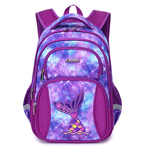 Cusangel Kinderrucksack für Mädchen, Vorschule, Grundschul, Kindergarten, Schultasche, 39,6 cm, multifunktional, niedlich, großes Fassungsvermögen, Splash White Cusangel Kinderrucksack für Mädchen, Vorschule, Grundschul, Kindergarten, Schultasche, 39,6 cm, multifunktional, niedlich, großes Fassungsvermögen, Splash White von Cusangel