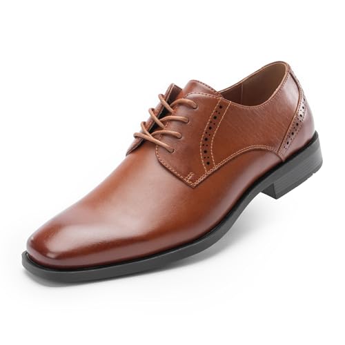 Cusolemore Herren Anzugschuhe Schnürhalbschuhe Männer Businessschuhe, Leder gefüttert, Square Toe für Formale Anlässe Gatsby Brown 41.5 Cusolemore Herren Anzugschuhe Schnürhalbschuhe Männer Businessschuhe, Leder gefüttert, Square Toe für Formale Anlässe Gatsby Brown 41.5 von Cusolemore