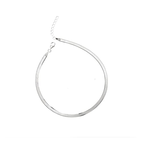 Cusstally Bettelarmband 925 Silber Armbänder for Frauen Mädchen 2021 Trend Elegant Einfache Flache Schlange Textur Party Schmuck Geburtstagsgeschenke Cusstally Bettelarmband 925 Silber Armbänder for Frauen Mädchen 2021 Trend Elegant Einfache Flache Schlange Textur Party Schmuck Geburtstagsgeschenke von Cusstally
