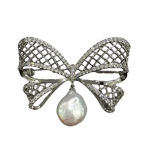 Cusstally Bowknot Pearl Brosche Natürliche Süßwasserperle Brosche Mode Damen Schmuck Brosche Schmuck Geschenk Cusstally Bowknot Pearl Brosche Natürliche Süßwasserperle Brosche Mode Damen Schmuck Brosche Schmuck Geschenk von Cusstally