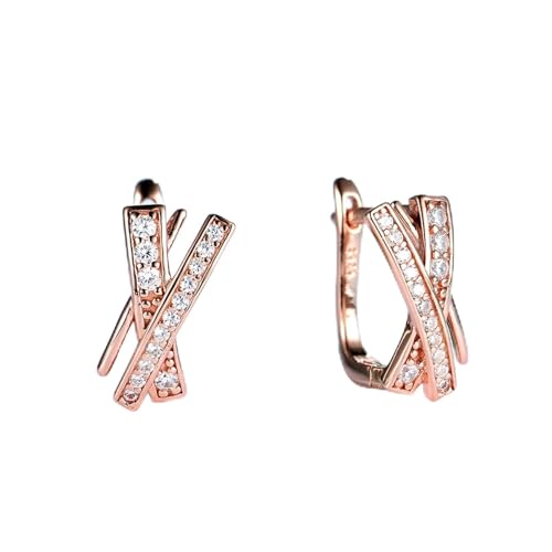 Cusstally Charm-Ohrringe Luxus Zirkon Ohrclips Edelstein for Frauen Echte 925 Sterling Silber Ohrringe for Verlobung Edlen Schmuck Geschenk Heiterkeit Cusstally Charm-Ohrringe Luxus Zirkon Ohrclips Edelstein for Frauen Echte 925 Sterling Silber Ohrringe for Verlobung Edlen Schmuck Geschenk Heiterkeit von Cusstally