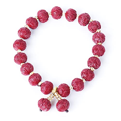 Cusstally Natürliches Zinnober-Armband 8 mm natürliches Zinnoberarmband Feng Shui Nafu Damen Reiki Chakra Meditationsarmband Talisman Wohlstand Geld Glücksarmband 2022 Neuer metaphysischer Schmuck Cusstally Natürliches Zinnober-Armband 8 mm natürliches Zinnoberarmband Feng Shui Nafu Damen Reiki Chakra Meditationsarmband Talisman Wohlstand Geld Glücksarmband 2022 Neuer metaphysischer Schmuck von Cusstally