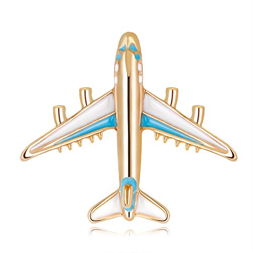 Cusstally ?Premium-Qualität Legierung Flugzeug Brosche Pins Emaille Flugzeug Broschen for Frauen Männer Kostüme Flugzeug Brosche blau Schmuck Geschenk Cusstally ?Premium-Qualität Legierung Flugzeug Brosche Pins Emaille Flugzeug Broschen for Frauen Männer Kostüme Flugzeug Brosche blau Schmuck Geschenk von Cusstally