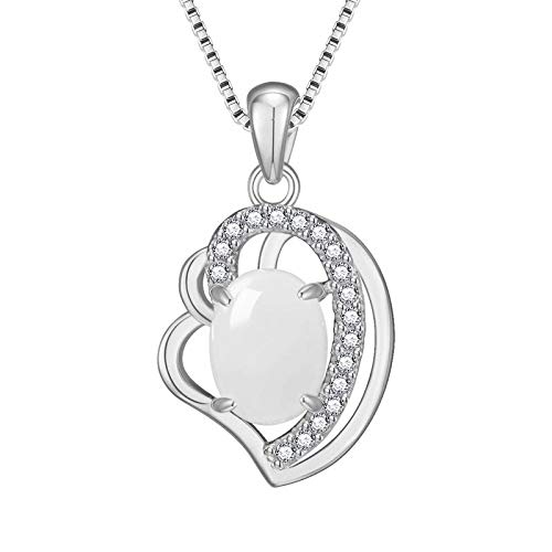 Cusstally S925 Silber Hetian Jade Halskette Damen Anhänger von Cusstally