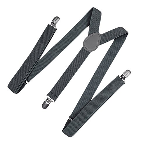 Cusstally Unisex Klipp Am Hosenträger Elastische Y-Form Rücken Formelle, Verstellbare Hosenträger, Dunkel Cusstally Unisex Klipp Am Hosenträger Elastische Y-Form Rücken Formelle, Verstellbare Hosenträger, Dunkel von Cusstally