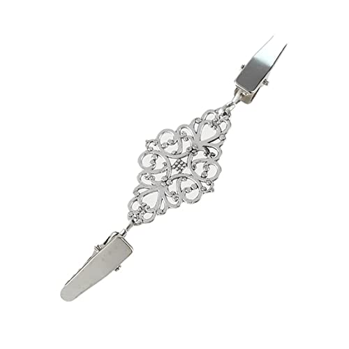 Pullover Clip Chic Perfect Flexible Clip Schnallen Kleidung Schmuck Geschenk (Color : ORO) von Cusstally