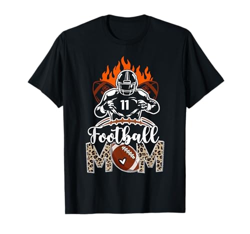 Spieltag Nummer 11 der American Football-Mama Players T-Shirt Spieltag Nummer 11 der American Football-Mama Players T-Shirt von Custom American Football Mom Tees