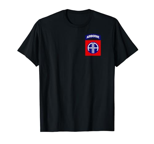 82nd Airborne Shirt - 82nd Airborne Division Patch T-Shirt von Custom Army Designs