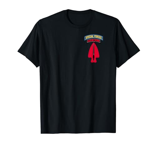 USASOC Shirt - Delta Force Shirt - w SF Tab SFOD-D T-Shirt von Custom Army Designs