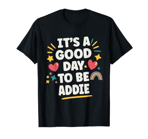Addie Personalized Retro Girls Custom Addie Name T-Shirt Addie Personalized Retro Girls Custom Addie Name T-Shirt von Custom Gifts For Women Gift For ADDIE