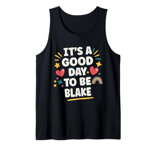 Blake Personalized Retro Girls Custom Blake Name Tank Top Blake Personalized Retro Girls Custom Blake Name Tank Top von Custom Gifts For Women Gift For BLAKE