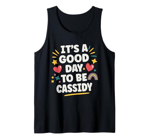 Cassidy Personalized Retro Girls Custom Cassidy Name Tank Top Cassidy Personalized Retro Girls Custom Cassidy Name Tank Top von Custom Gifts For Women Gift For Cassidy