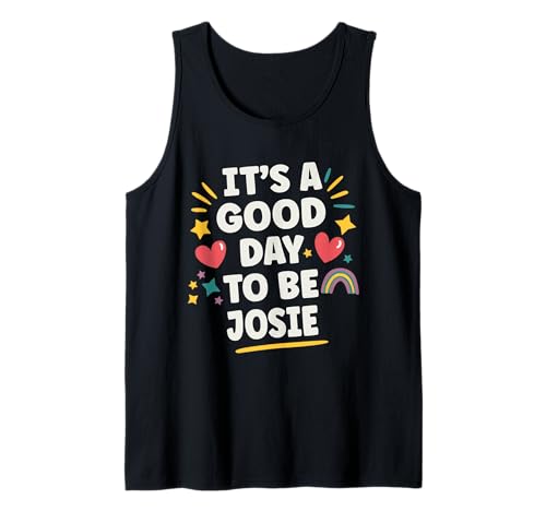 Josie Personalized Retro Girls Custom Josie Name Tank Top von Custom Gifts For Women Gift For Josie