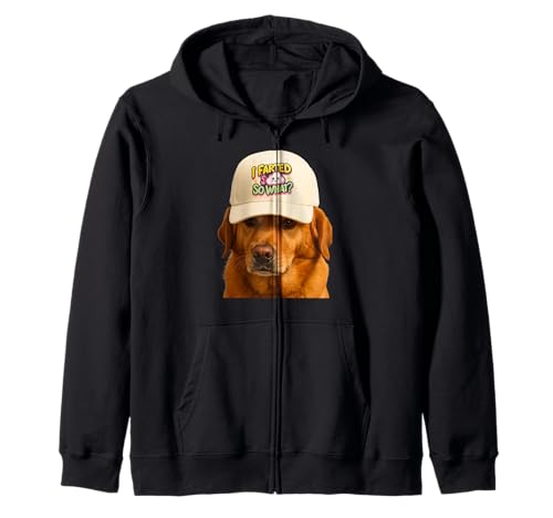 I Farted So What? Lustiges Gag Geschenk Männer Frauen Kapuzenjacke von Custom Print Me