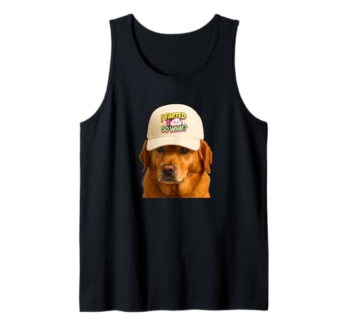 I Farted So What? Lustiges Gag Geschenk Männer Frauen Tank Top von Custom Print Me