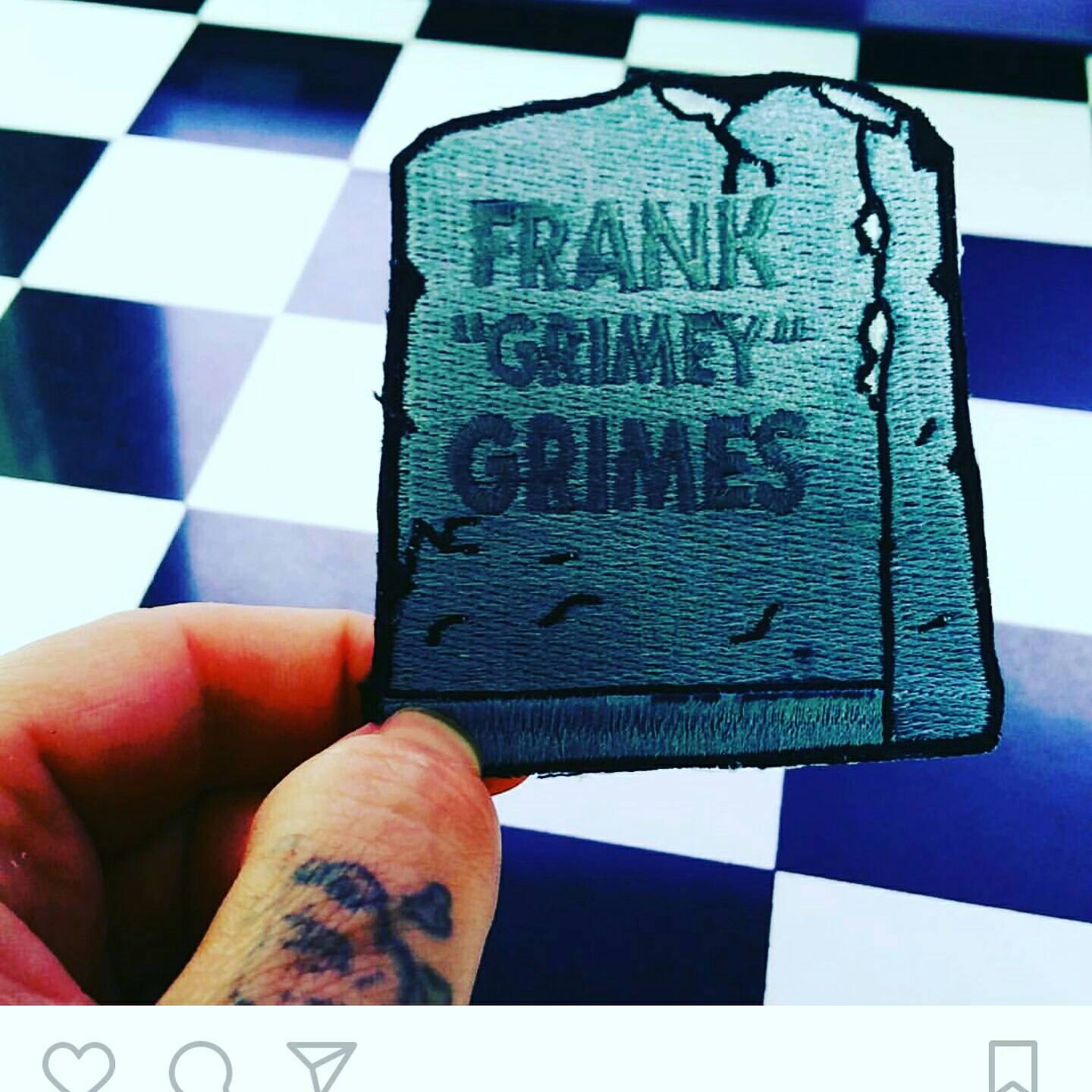 Frank Grimes Aufnäher. Für Die Impsons Liebhaber, Sammler. Alter Schmutz von Custom69