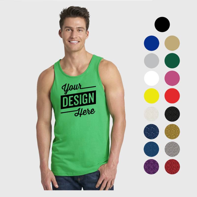 Setzen Sie Ein Foto Auf Tank Top Unisex Benutzerdefinierter Text, Glitzer Sprüche, Benutzerdefinierte Tanks, Machen Ihr Eigenes Shirt von CustomApparelHouse