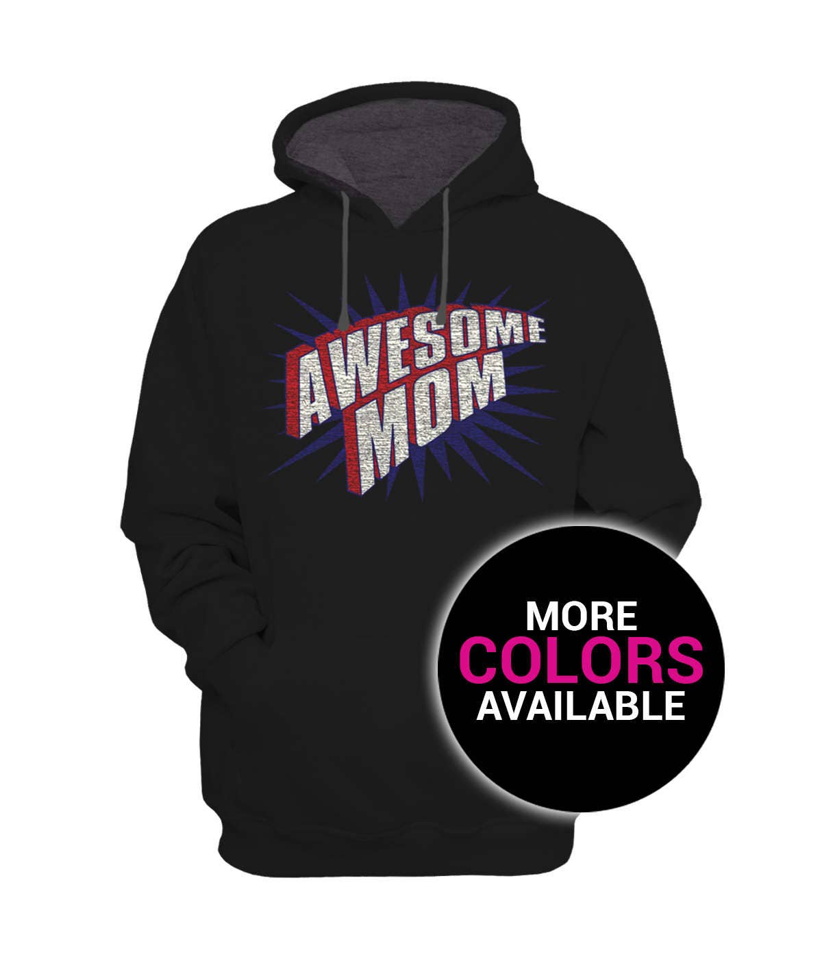 Super Mama Sweatshirt Hoodie Mehrere Farbe Lustige Frauen Weiß Schwarz Weiche Baumwolle Geschenk Für Frau Muttertagsgeschenk von CustomApparelHouse