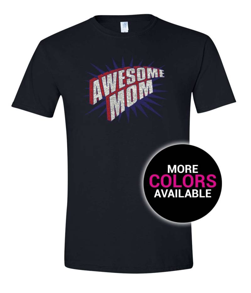 Super Mom T-Shirt Beste Mutter Mehrere Farbe Lustige Frauen Weiß Schwarz Weiche Baumwolle Geschenk Für Frau von CustomApparelHouse