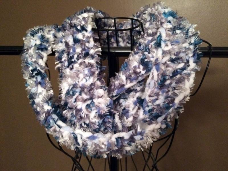 Blaue Und Graue Infinity Schal Blaue Und Graue Infinity Schal von CustomAxcents