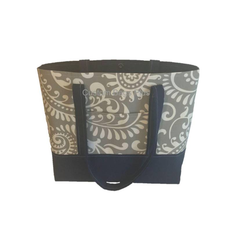 Gestickte Einkaufstasche-6 Innentaschen-Personalisierte Lehrer Einkaufstasche-Monogramm Einkaufstasche-Personalisierte Geschenk Tote-Custom von CustomBagsPlus
