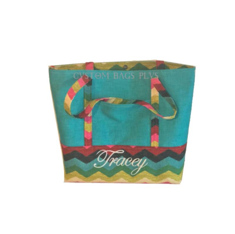 Strand Tragetasche Für Frau-18 Zoll Öffnung-7 Taschen-Große Lehrer Mit Tasche-Baby Strandtasche Tote-Reisetasche Außentasche von CustomBagsPlus