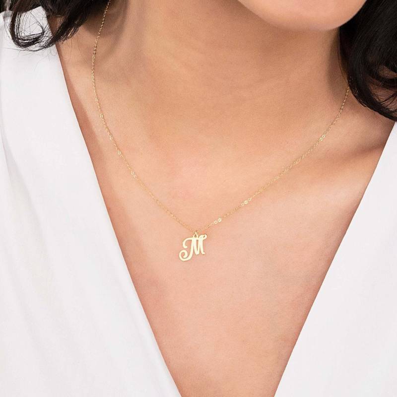 Erste Halskette Personalisierte Schmuck Geschenk Für Sie Brief Anhänger Erste Charme Brautjungfer Geburtstagsgeschenk von CustomBrites