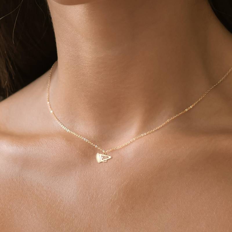 Megaphon Halskette Cheerleader Schmuck Geschenk Für Sie Jubeln Team Charme Cheer Squad Geschenke Trainer Senior von CustomBrites