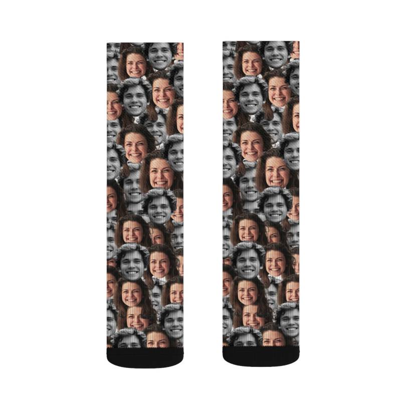 Benutzerdefinierte Socken Gesichtssocken Bild Lustige Personalisierte Foto Für Männer Und Valentinstag Geschenk Ihn von CustomCatFace