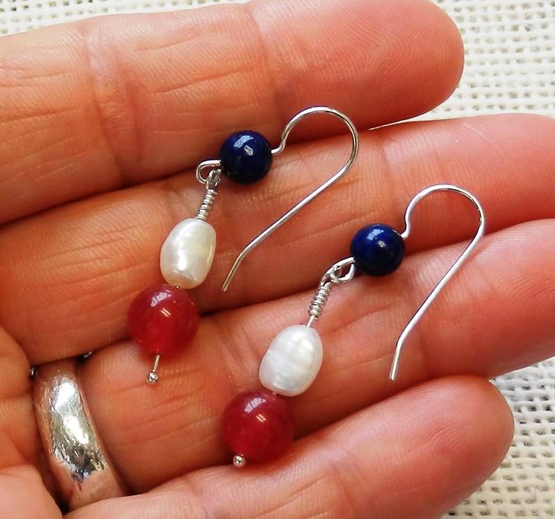 Rot, Weiß & Blau von CustomGemsbyMaggie